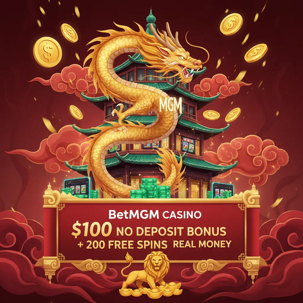 $100 no deposit bonus 200 free spins real money - BetMGM